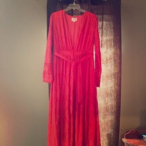 Dramatic maxi. Can be worn alone or as topper.